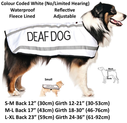 Dog Coats S M XL Warm Reflective Waterproof Fleece Lined by Friendlydogcol