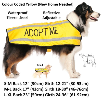 Dog Coats S M XL Warm Reflective Waterproof Fleece Lined by Friendlydogcol