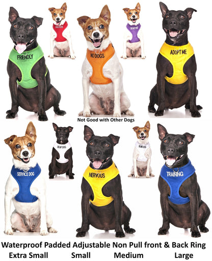Dog Coats S M XL Warm Reflective Waterproof Fleece Lined by Friendlydogcol
