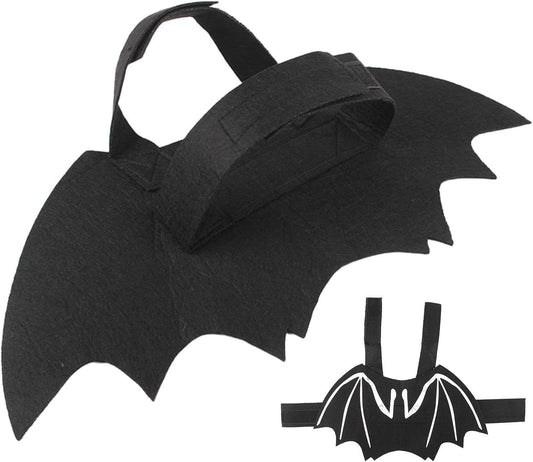 Bat Wings Dog Costume, Glow in the Dark Pet Cosplay Outfit, Halloween or Party